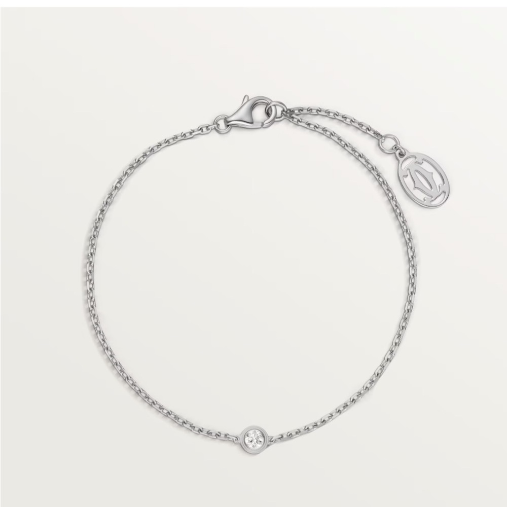 Cartier d’Amore Bracelet in White Gold - NWT